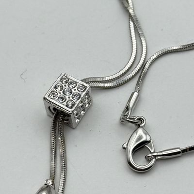LOT 160J: Silvertone Costume Jewelry: Necklaces, NWT Earrings