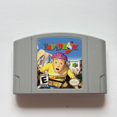 LOT 201V: Vintage Nintendo N64 Video Game Cartridges: Pokémon Stadium, Mario Kart 64, Paper Boy, Toy Story 2, Rugrats in Paris & Elmo...