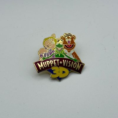 LOT 108P: Vintage WDW Pins: 2000 Food Rocks, Muppet Vision 3D & Two Pleasure Island Pins