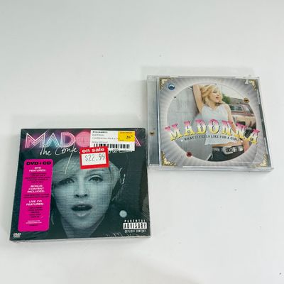 LOT 86A: Madonna Collection: Tapes, CDs & More
