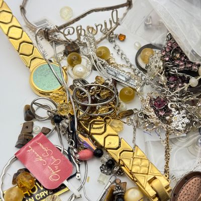 LOT 177J: Jewelry Junk - Craft or Repair Lot