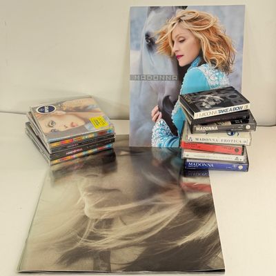 LOT 86A: Madonna Collection: Tapes, CDs & More