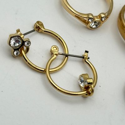 LOT 215J: Vintage Disney Mickey Mouse Rings & Earrings