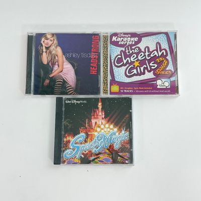 LOT 83A: Disney & Disney Channel CDs: High School Musical, Miley Cyrus / Hannah Montana, The Cheetah Girls & More