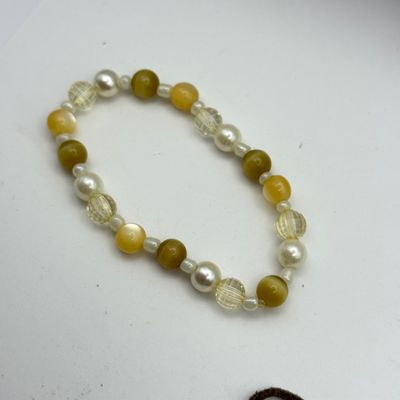 LOT 168J: Boho Beaded & Stone Necklaces, Bracelets & More
