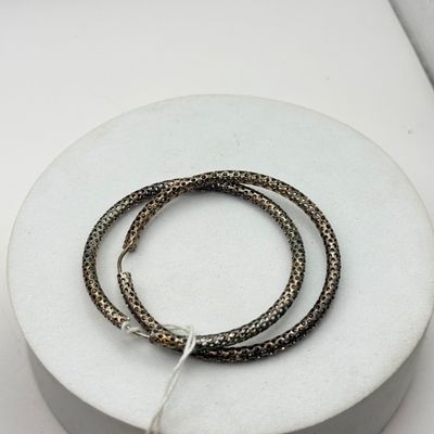 LOT 171J: Vintage Jewelry: Multi Strand Chain Necklaces, Hoop Earrings & More