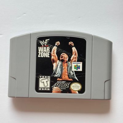LOT 207V: Vintage Nintendo N64 Wrestling Games: WrestleMania, WWF