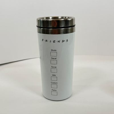 LOT 77A: I'll Be There for You... Friends Collection: Seasons 1-10 on DVD, Set of 4 Shot Glasses & Central Perk Travel Mug