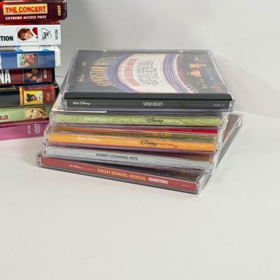 LOT 81A: Disney Channel DVDs & CDs: High School Musical, Hannah Montana, DisneyMania & More
