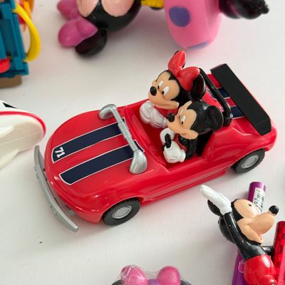 LOT 94A: Disney Pencils, Stickers, Small Toys, Jump Rope NIP, Light Up Necklaces & Silly Bands