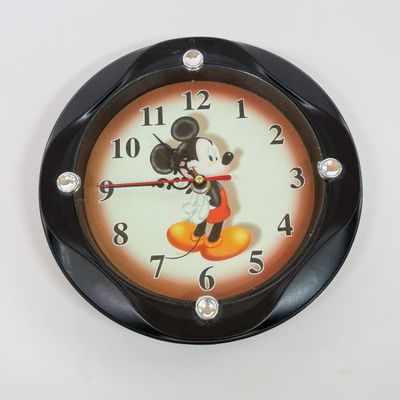 LOT 78A: Disney Office Collection: Mickey's Executive Collection Palm Calculator & Roller Card in Box, Wall Clock, Mickey &...