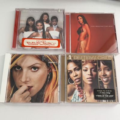 LOT 100A: CDs, Tapes & DVDs: Pussycat Dolls, Destiny's Child (including CD Signed by all 3 Members), Alicia Keys & More