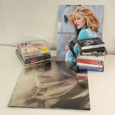LOT 86A: Madonna Collection: Tapes, CDs & More