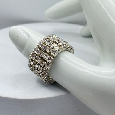 LOT 155J: Vintage Rhinestone Jewelry & More
