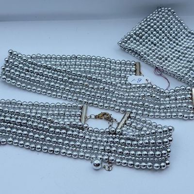 LOT 161J: Multi Strand Necklaces, Divided NWT Bracelet, Beaded Choker/Bracelet Sets & More