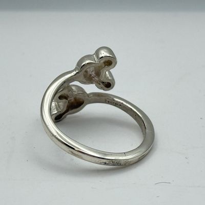LOT 217J: Vintage Disney Sterling Silver Ring, NYC Charm & Mickey and Minnie Pendants