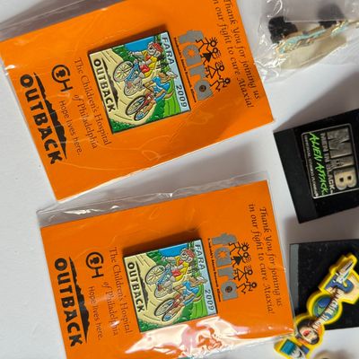 LOT 178J: Collectible Pins: Outback, Universal Studios, Hard Rock Cafe & More