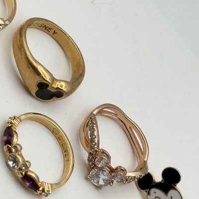LOT 215J: Vintage Disney Mickey Mouse Rings & Earrings