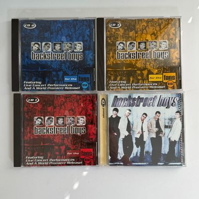 LOT 99A: Y2K Boy Bands CDs, DVDs & More: Backstreet Boys, *NSYNC (including Signed CD), 98°, Hanson & Aaron Carter