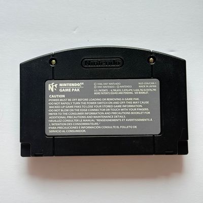 LOT 201V: Vintage Nintendo N64 Video Game Cartridges: Pokémon Stadium, Mario Kart 64, Paper Boy, Toy Story 2, Rugrats in Paris & Elmo...