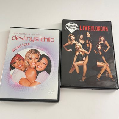 LOT 100A: CDs, Tapes & DVDs: Pussycat Dolls, Destiny's Child (including CD Signed by all 3 Members), Alicia Keys & More