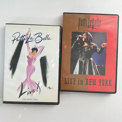 LOT 97A: CDs, DVDs & Cassette Tapes: Mariah Carey, Patti Labelle, Tina Turner, Paula Abdul, Whitney Houston, Beyonce
