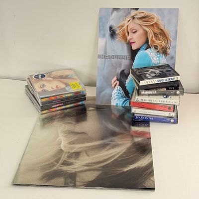 LOT 86A: Madonna Collection: Tapes, CDs & More