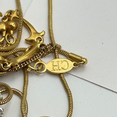LOT 164J: Goldtone Necklaces, Bracelets & Rings