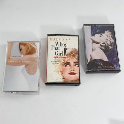 LOT 86A: Madonna Collection: Tapes, CDs & More
