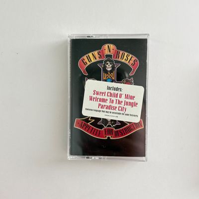 LOT 82A: Classic Rock Tapes (Guns N Roses, Led Zeppelin, AC DC & Def Leopard) & Two Aerosmith CDs