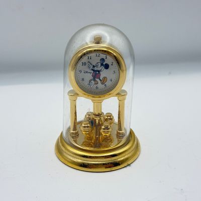 LOT 179J: NIP Disney Mickey Mouse Watch & Mini Clock Set, Steamboat Willie Watch & More