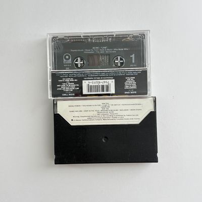 LOT 82A: Classic Rock Tapes (Guns N Roses, Led Zeppelin, AC DC & Def Leopard) & Two Aerosmith CDs