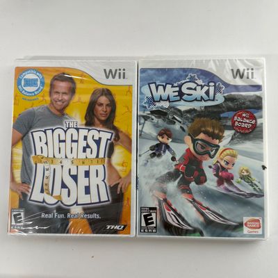 LOT 65A: Nintendo Wii Games: We Ski, Jillian Michaels, Zumba Fitness, Dance Workout, DDR Hottest Party & More