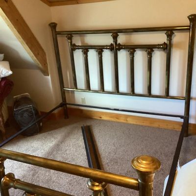 King Size Brass Bed Frame- Brass Beds of Virginia