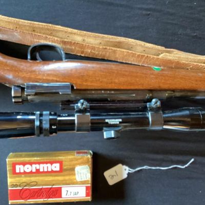 Rifle No. 21- Japanese War Rifle Bolt Action 7.7