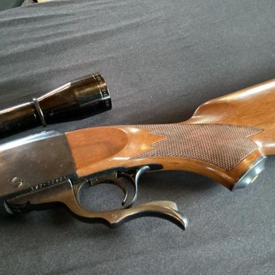Rifle No. 9- Ruger No. 1 Lever Action- Unsure Cal.