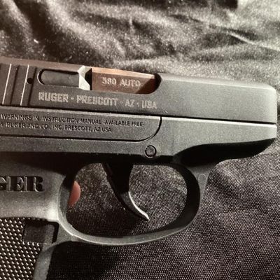No. 1- Ruger LCP Semi-Auto	380 Auto