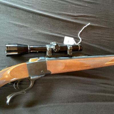 Rifle No. 9- Ruger No. 1 Lever Action- Unsure Cal.
