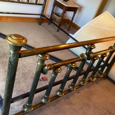 King Size Brass Bed Frame- Brass Beds of Virginia
