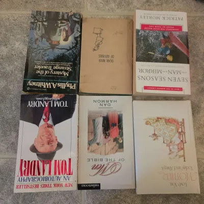 Bulk Book Lot of 22 - History, Football & Sports, Military, Biographies, Vintage