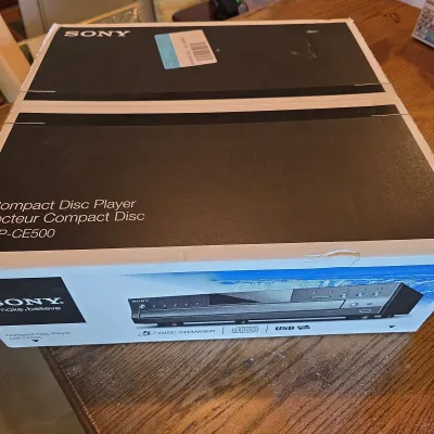 NEW Factory Sealed Sony CDP-CE500 5-Disc CD Changer USB Compact Disc Player