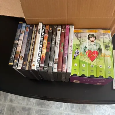 Mixed DVD & VHS Movie Collection Including The Lucy Show Box Set