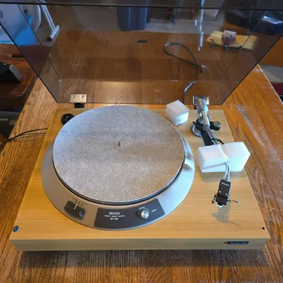 \\nVintage Denon DP-790 Direct Drive Turntable Record Player w/ Dust Cover & Original Box