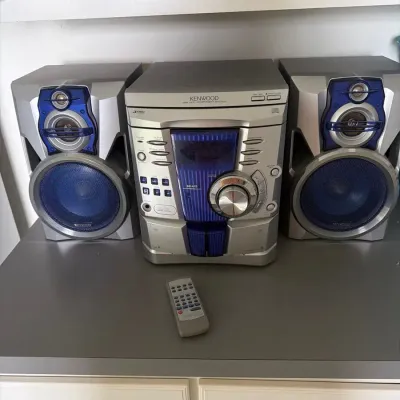 Kenwood XD-A75 Mini Hi-Fi Stereo System with Speakers & Remote