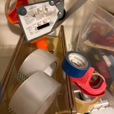 Packing & Shipping Supply Lot – Tape Dispensers, Packing Tape & Mailing Supplies