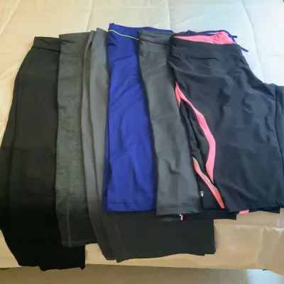 Women’s Athletic Leggings & Workout Pants | 6-Pair Mixed Brand Lot