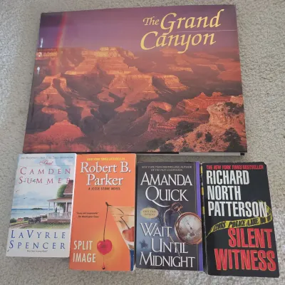 ​Assorted Fiction & Non-Fiction Book Lot - 15+ Volumes (John Grisham, Robert B. Parker, Biography.