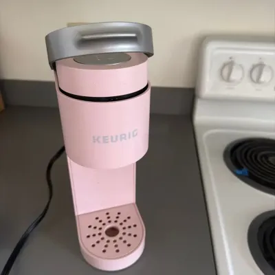Pink Keurig Single-Serve Coffee Maker
