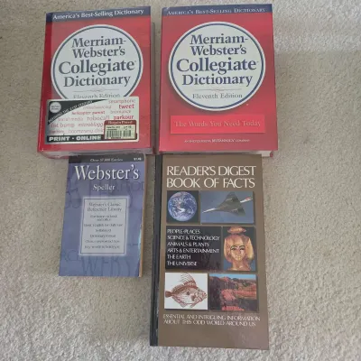 Assorted Non-Fiction & Fiction Book Lot - 20+ Volumes (Automotive, Sports, Reference, Biographies & 