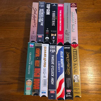 Used VHS Tapes